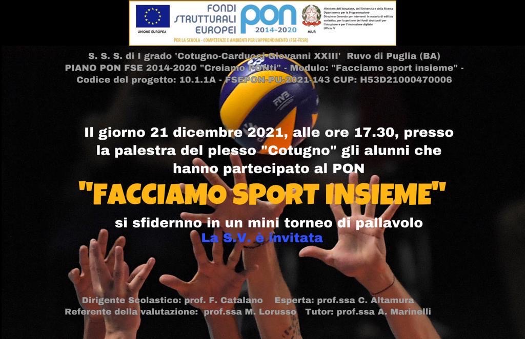 Facciamo sport insieme